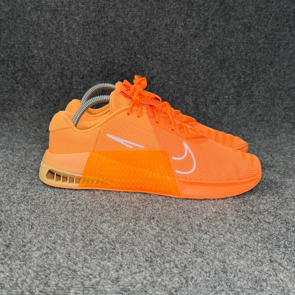 Nike Metcon 9 AMP Training Shoes Men's 8 Atomic Orange Athletic Crossfit Running